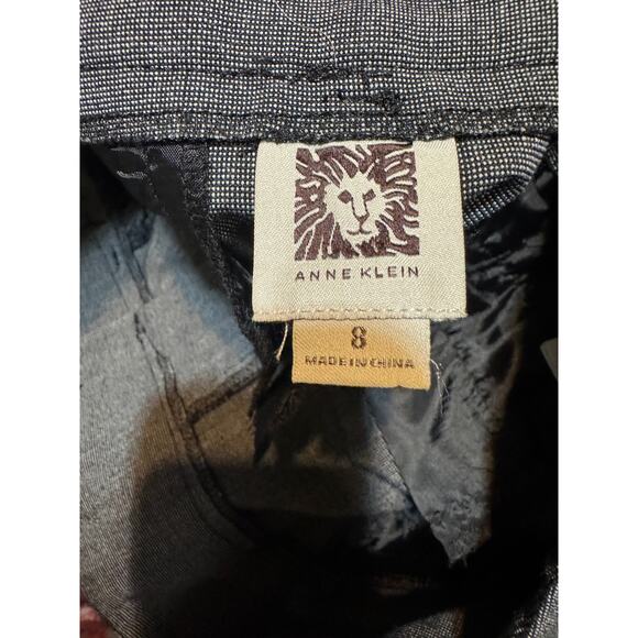 Anne Klein · Size 8 · Bootcut Trousers · Stretch Blend · Charcoal Gray - Picture 6 of 11